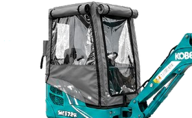 Diggerlid weatherproof canvas cover